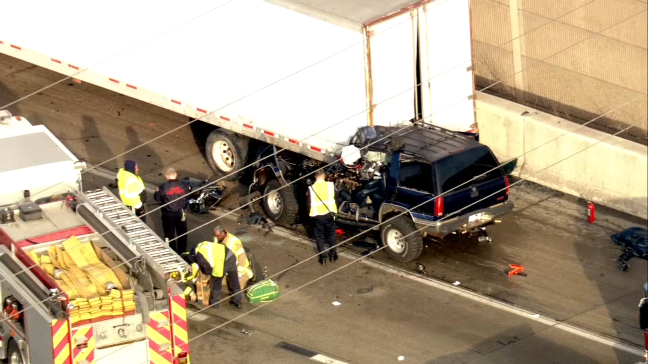 Driver seriously injured after slamming into semi on I-80/94