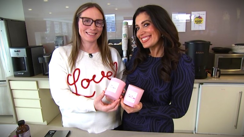 Lumberville Candle Co. is ready to light up your Valentine's Day 