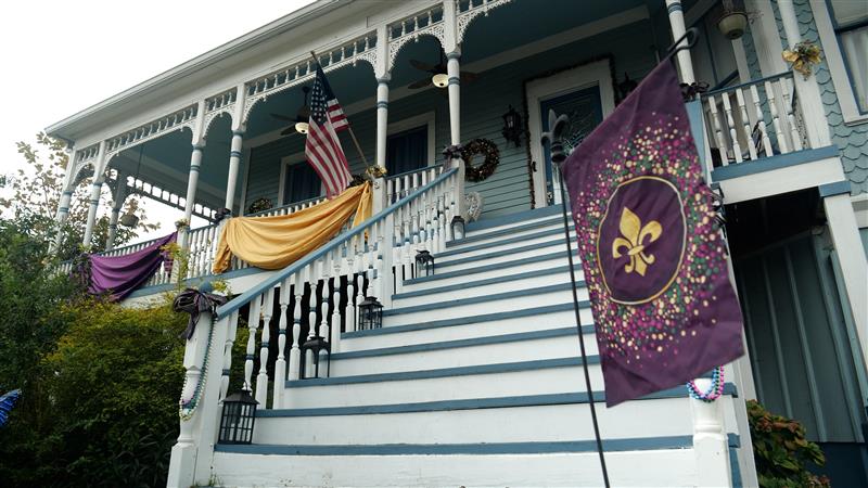 Galveston home celebrates Mardi Gras year-round