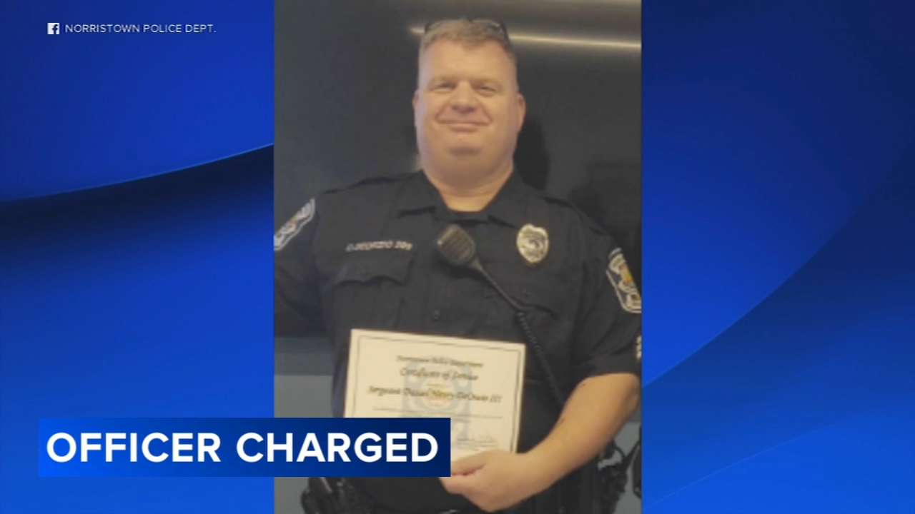 Norristown police officer charged after naked man hit with patrol vehicle