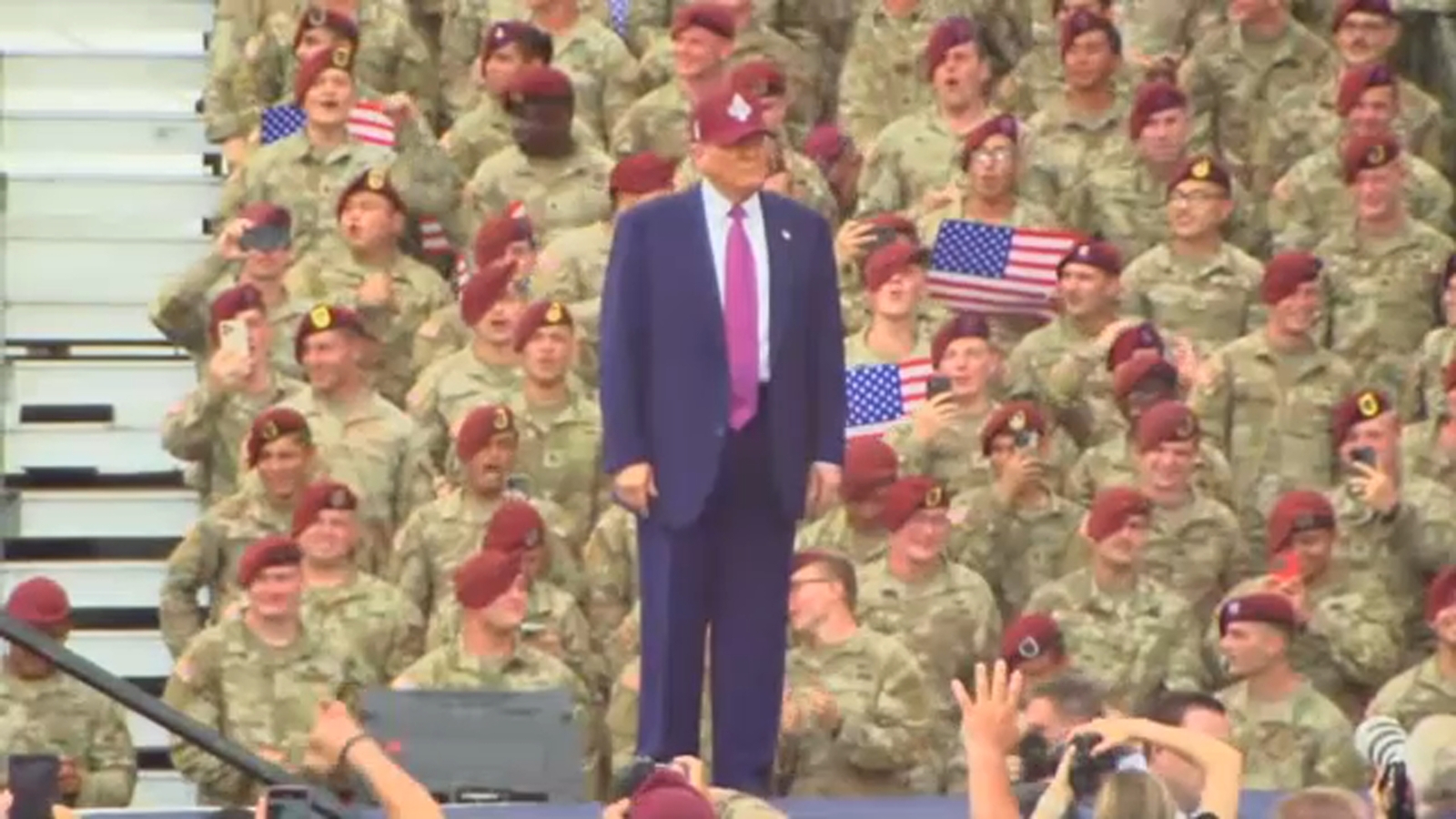 President Trump, first lady to visit Fort Bragg this week