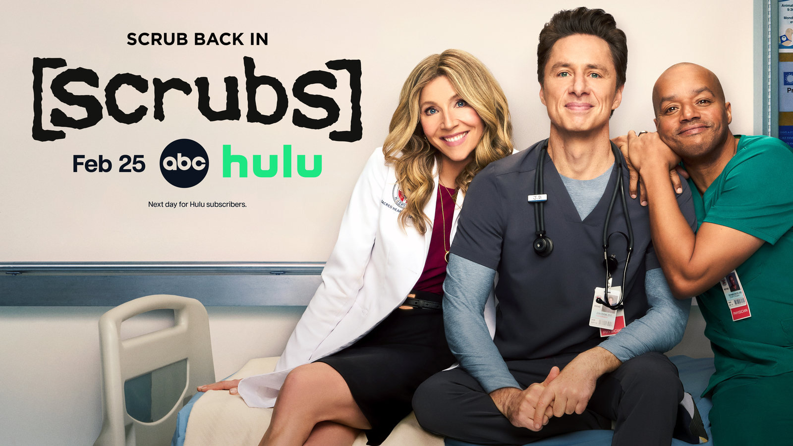'Scrubs' revival: Zach Braff, Donald Faison and Sarah Chalke are back in the first trailer