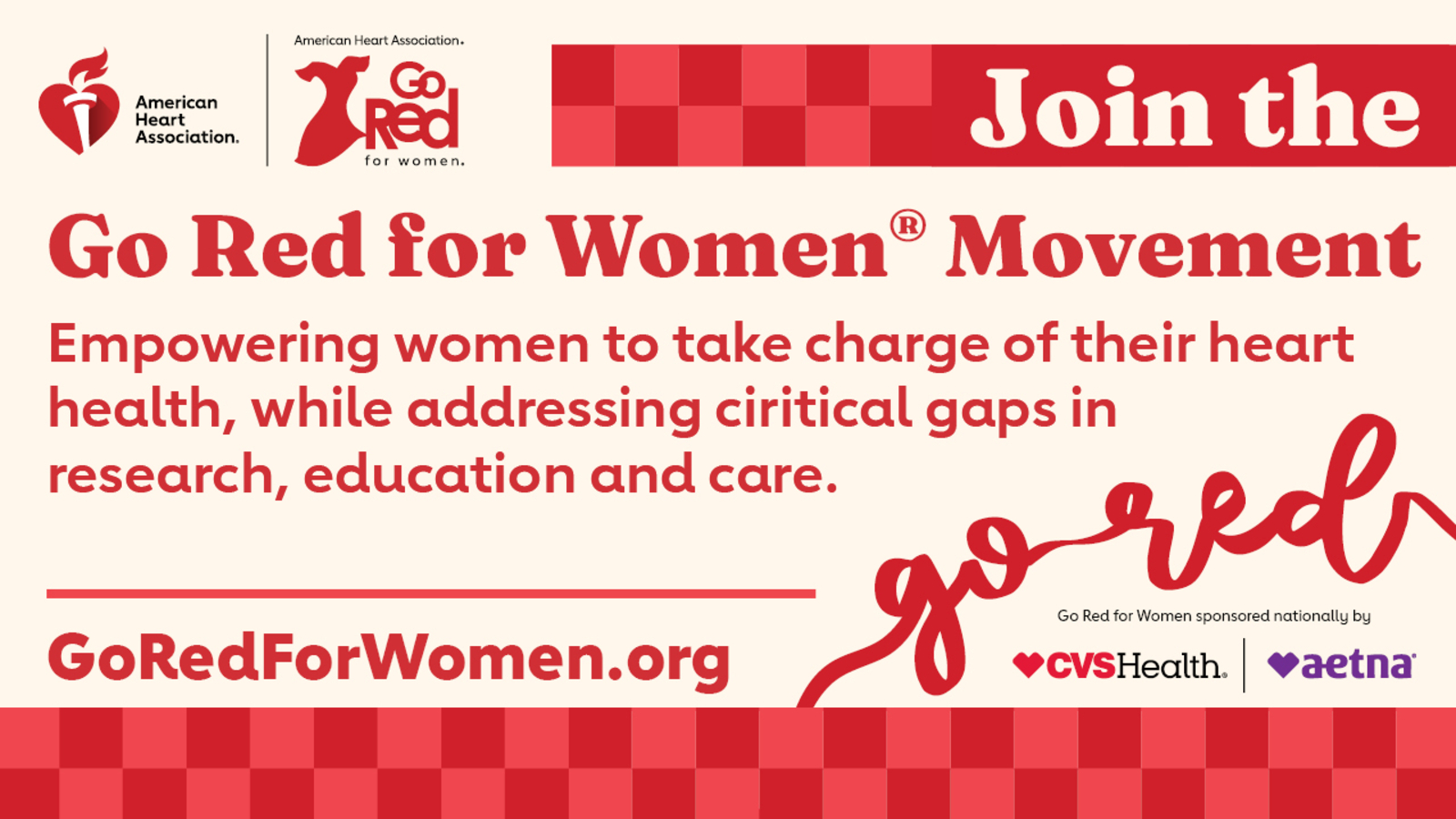 American Heart Association's Go Red for Women movement raises awareness, funds for women's health