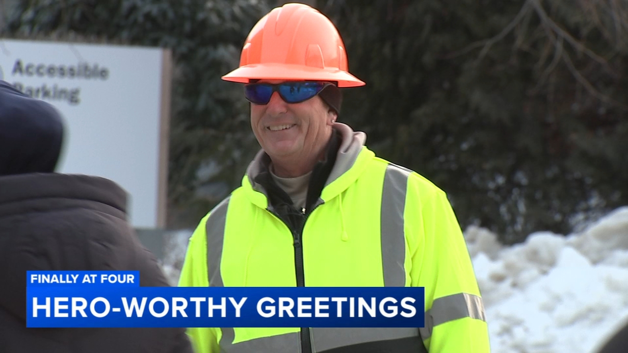 Crossing guard's warm greetings brighten cold mornings for employees, patients at Lankenau Hospital