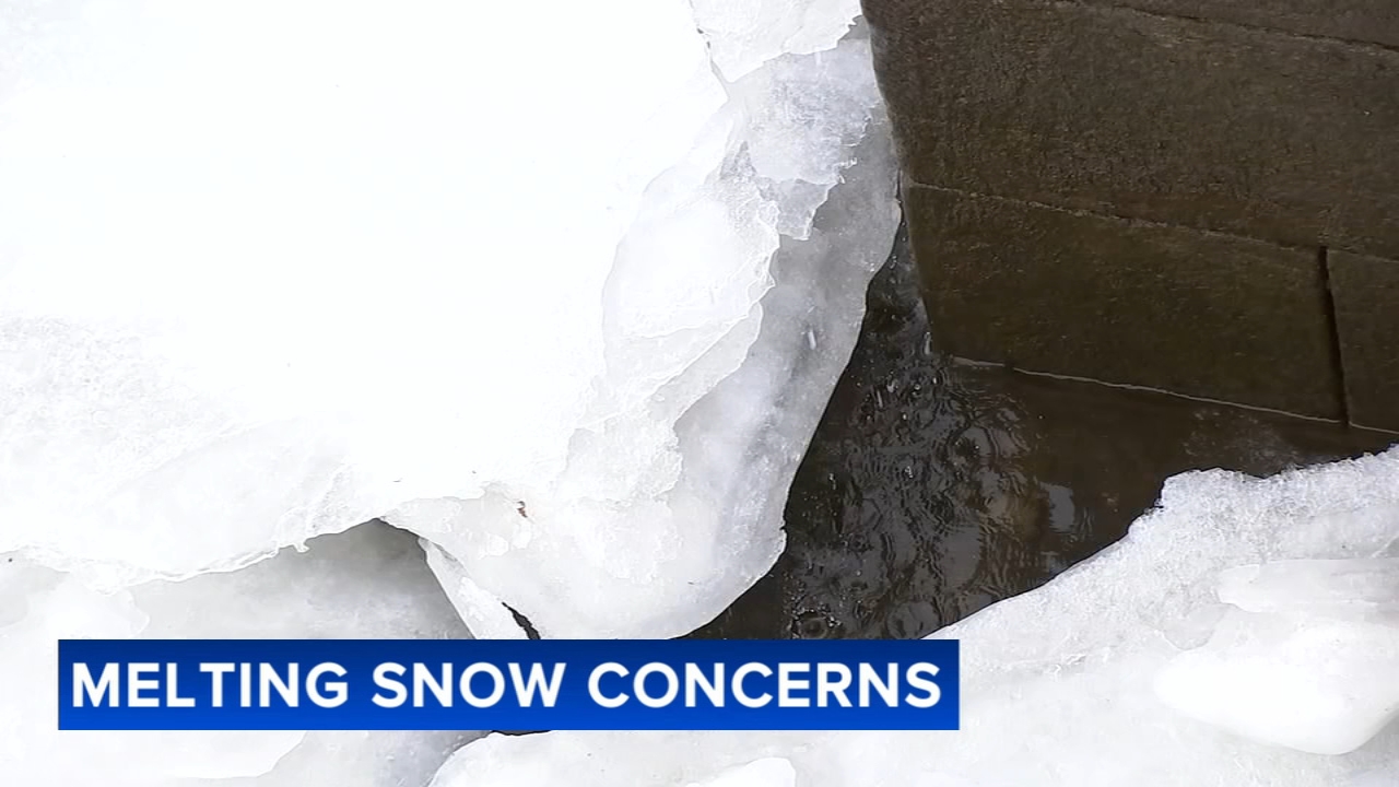 Warmer weather brings relief, and some concerns, as Philadelphia snow begins to melt