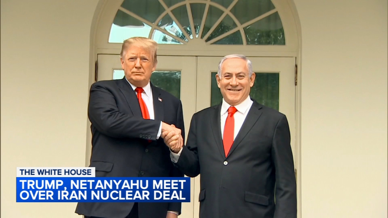 Trump and Netanyahu meet at White House to discuss Iran nuclear deal
