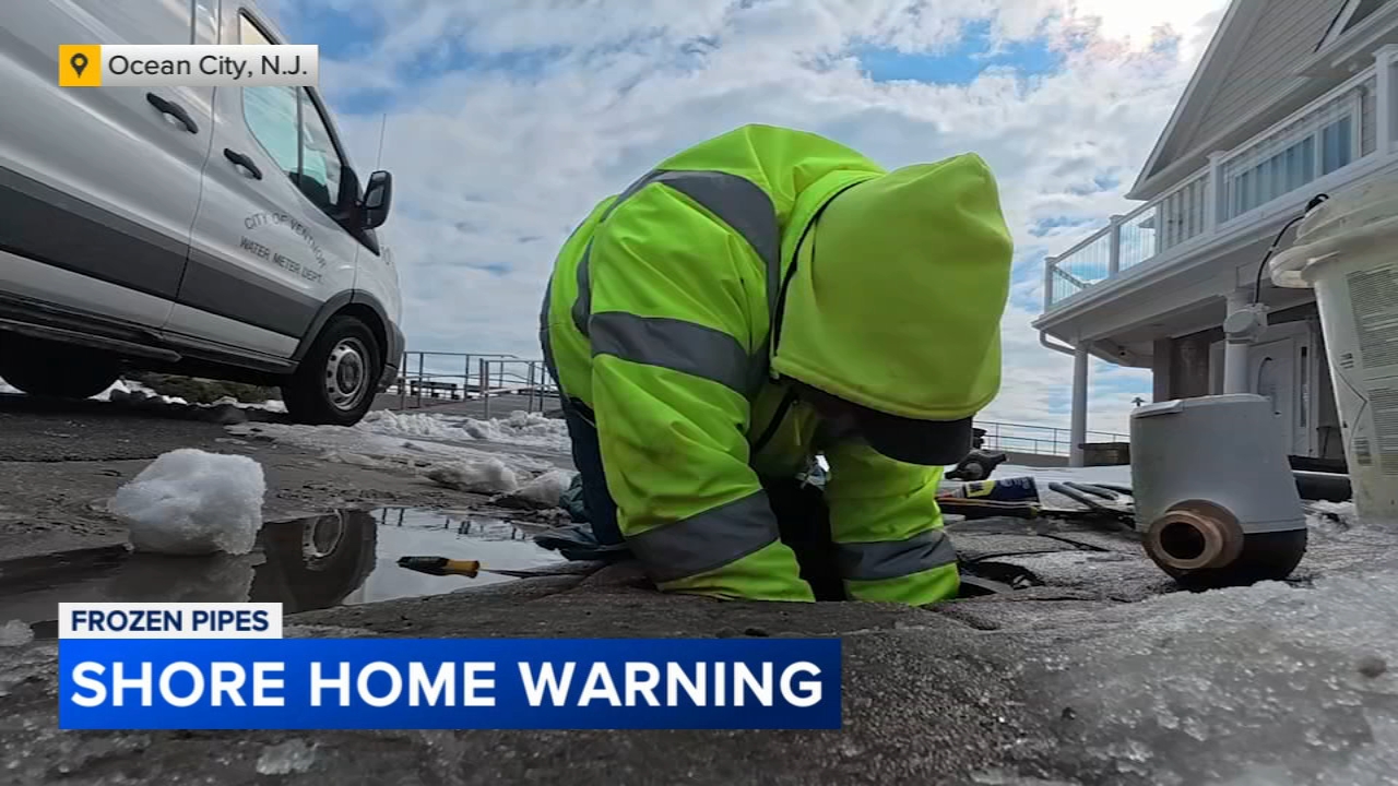 Prolonged cold triggers wave of burst pipes at the Jersey Shore