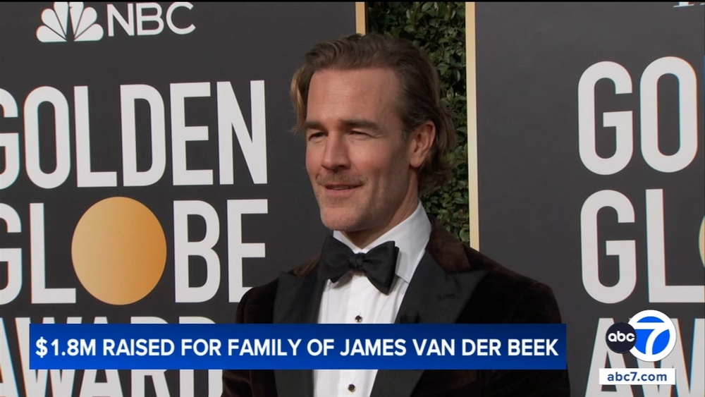 James Van Der Beek GoFundMe raises more than $1.8 million