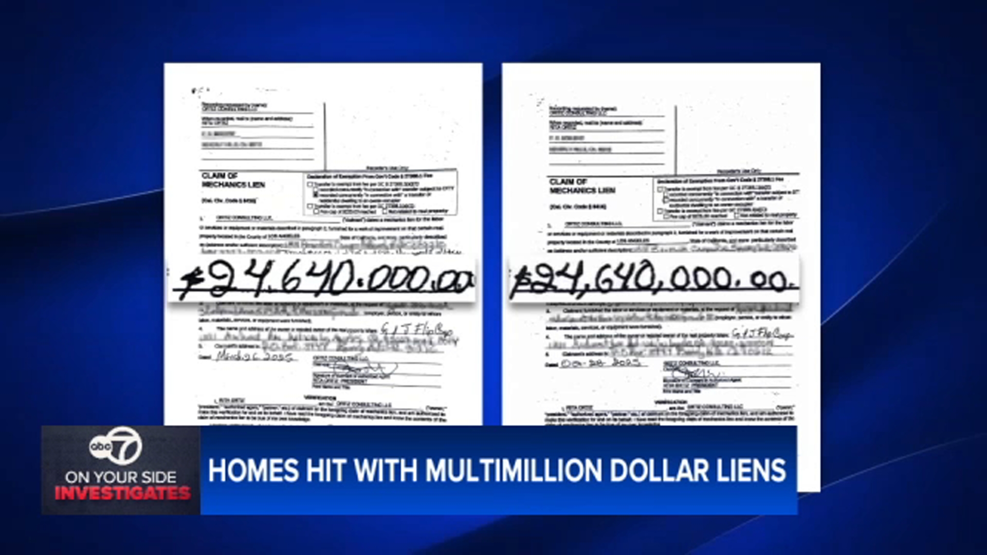 Homeowners say Beverly Hills businesswoman is wrongfully hitting their homes with multimillion-dollar liens