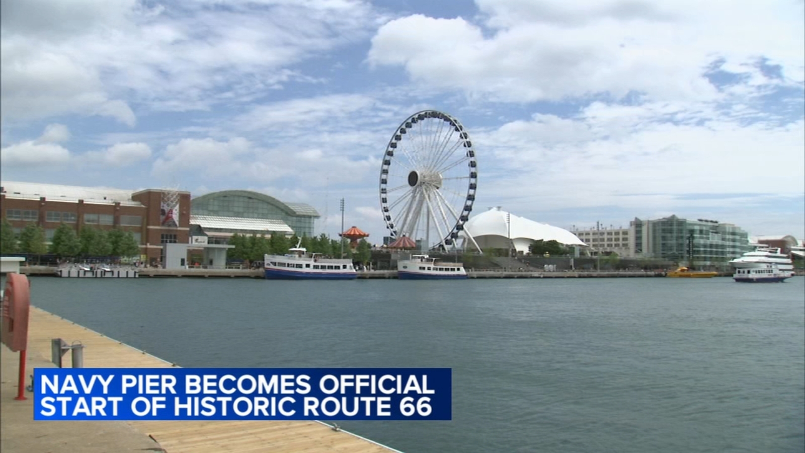 Chicago's Navy Pier becoming official starting point of historic Route 66
