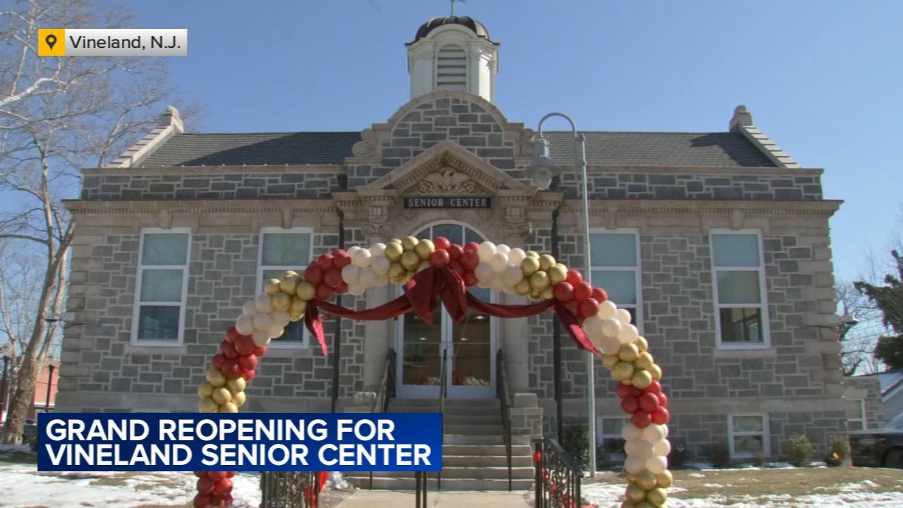 Vineland senior center celebrates grand reopening
