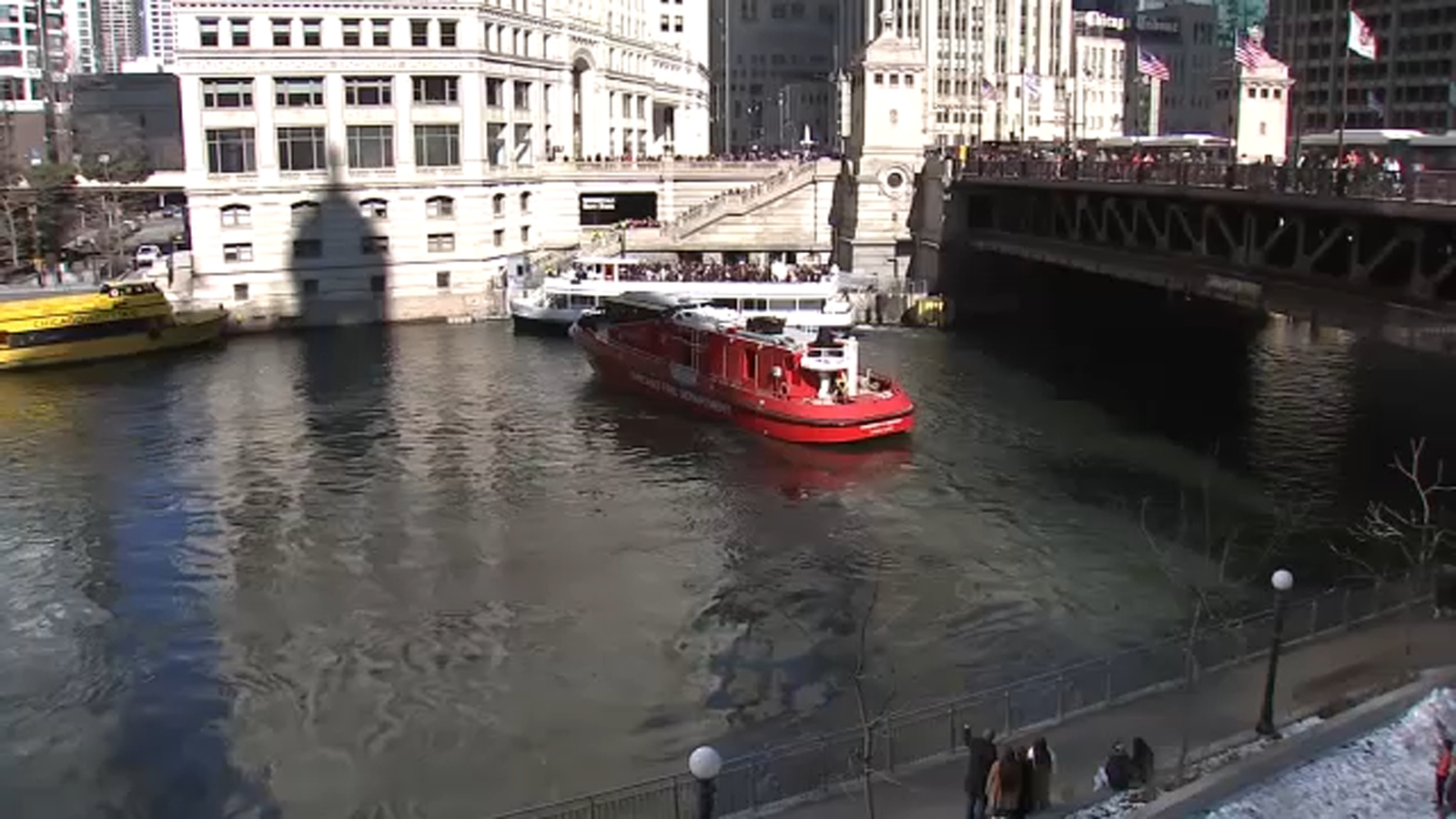 Wendella boat crew pulls man from Chicago River who had fallen off downtown bridge