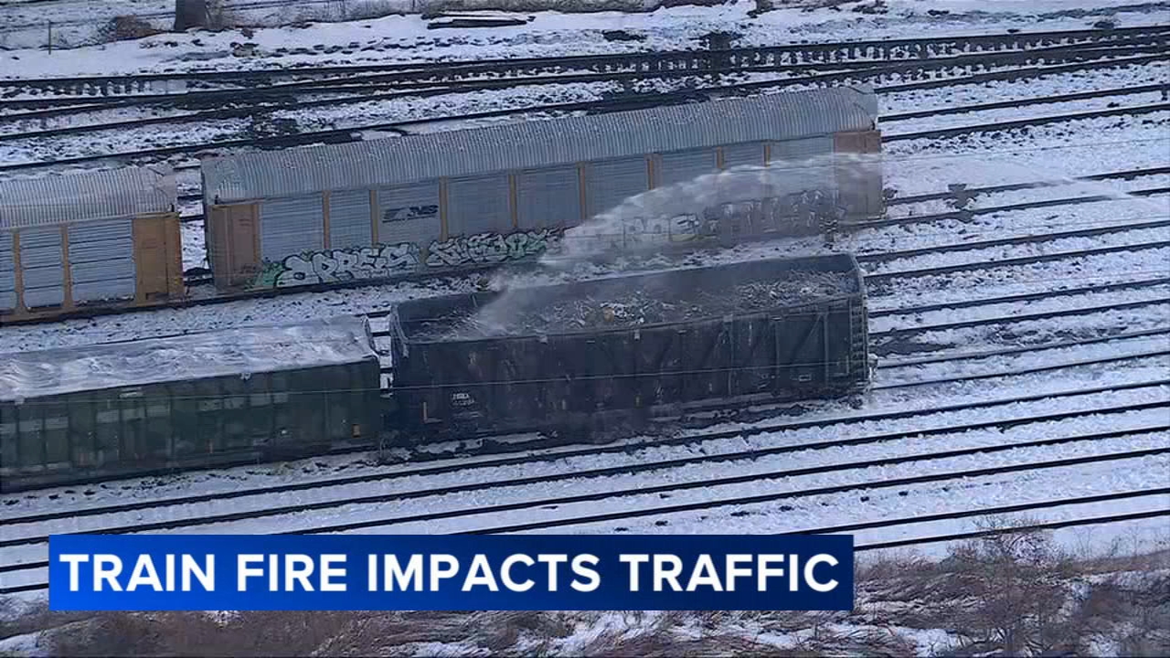 Falls Bridge, Kelly Drive reopen in East Falls after nearby train fire