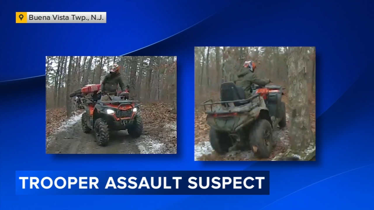 ATV rider who struck New Jersey State Police trooper sought