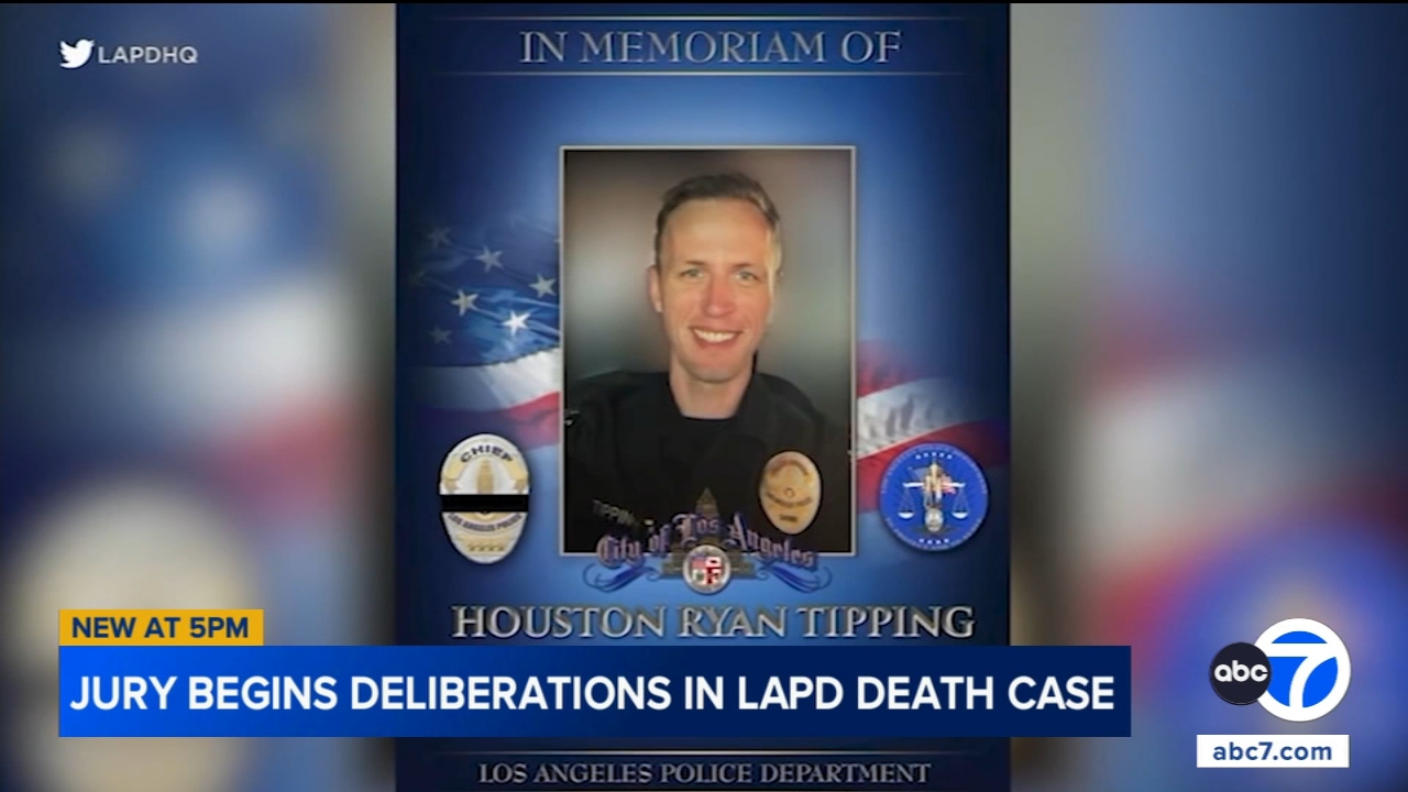 Jury begins deliberations in multimillion-dollar lawsuit over LAPD officer's training death
