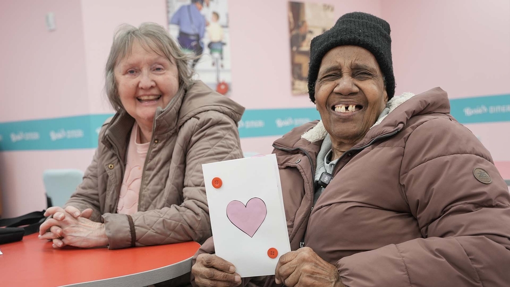 Seniors get surprised with Valentine's Day cards in South Jersey