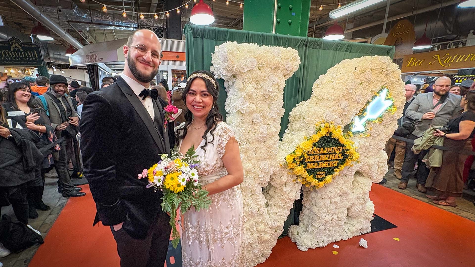 Couples get married in Philly fashion at Reading Terminal Market