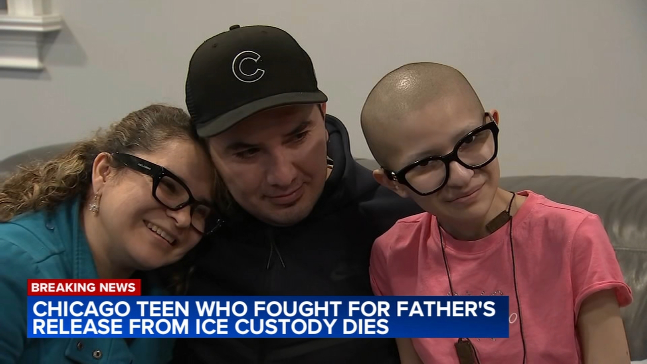 Daughter of man detained by immigration agents battling cancer dies