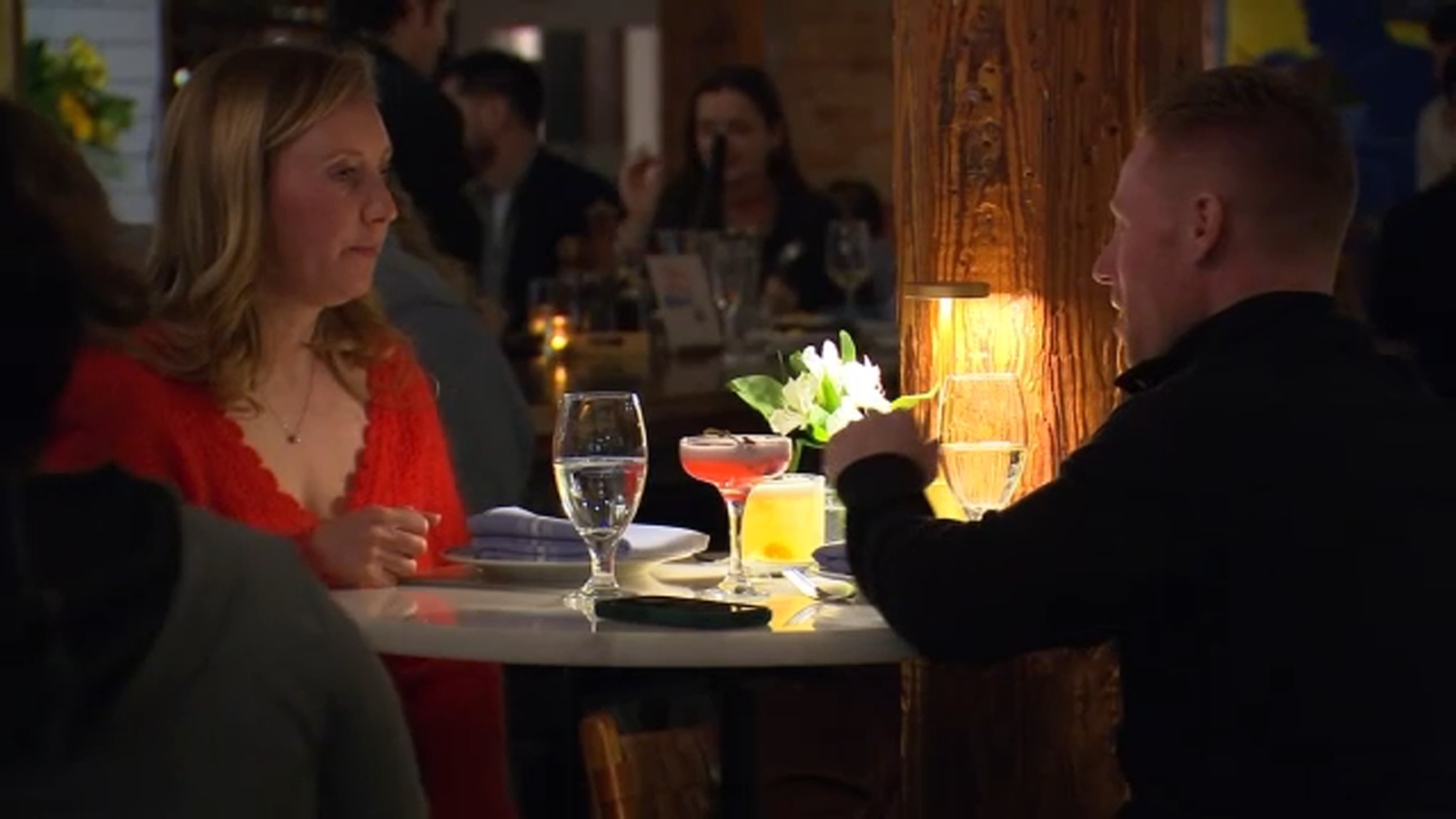 Couples spread the love to local Durham businesses on Valentine's Day