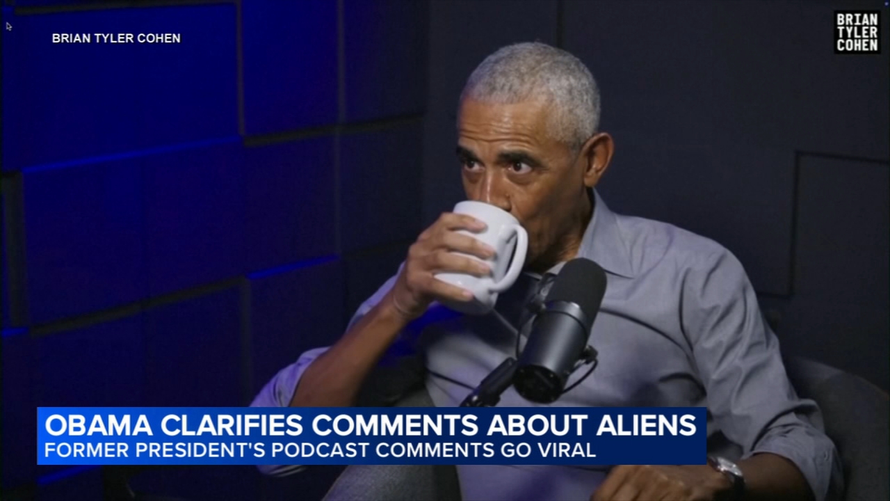 Obama shuts down alien buzz and says there's no evidence they've made contact