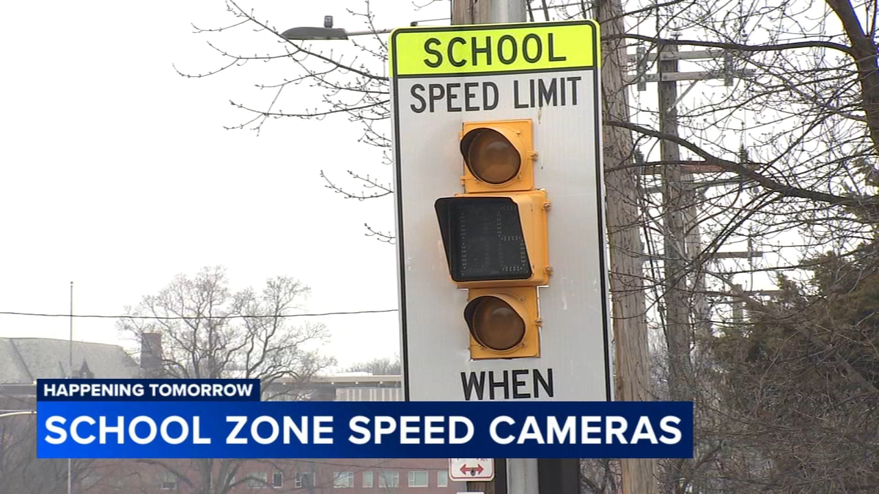 Speed zone enforcement begins near 5 Philadelphia Schools