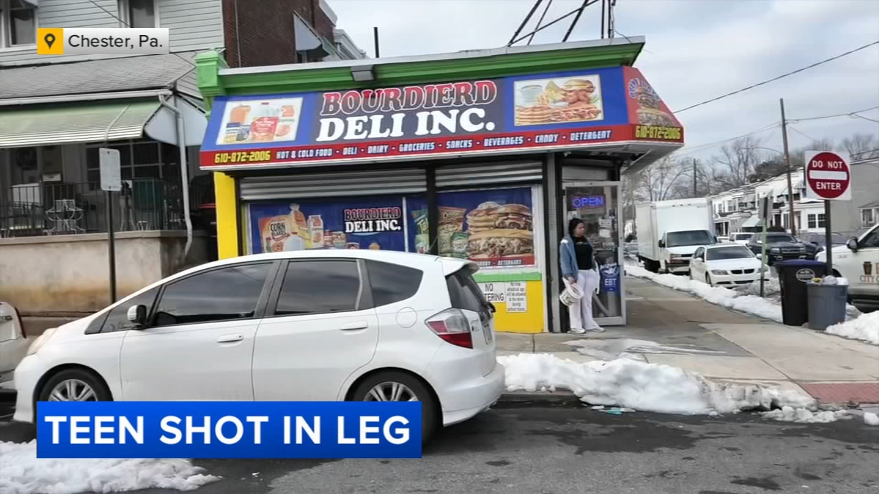 Teen shot in the leg in Chester, Pa.
