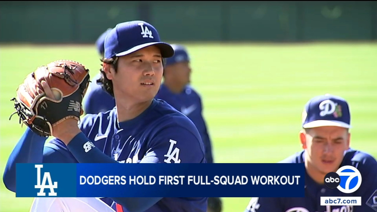 Dodgers' spring training in full swing amid three-peat hopes