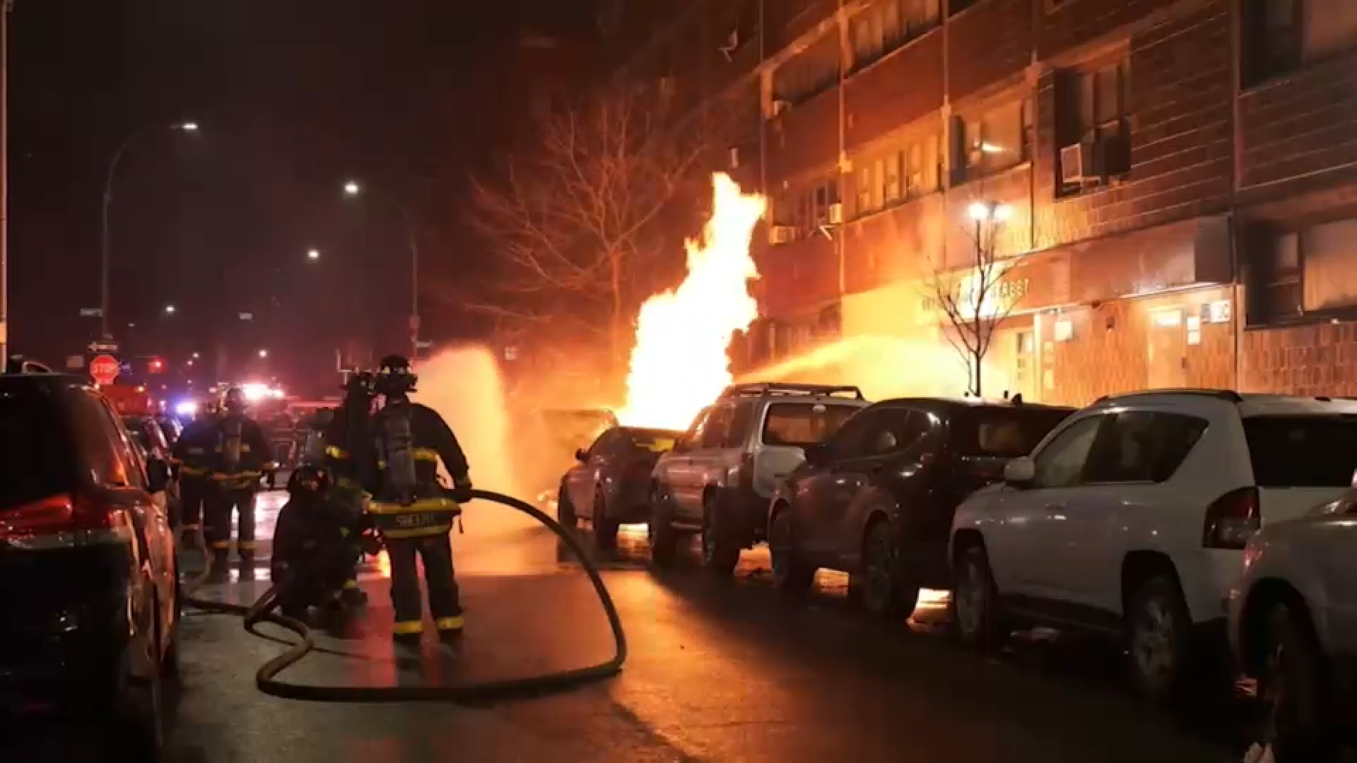 Residents return after fire, carbon monoxide scare
