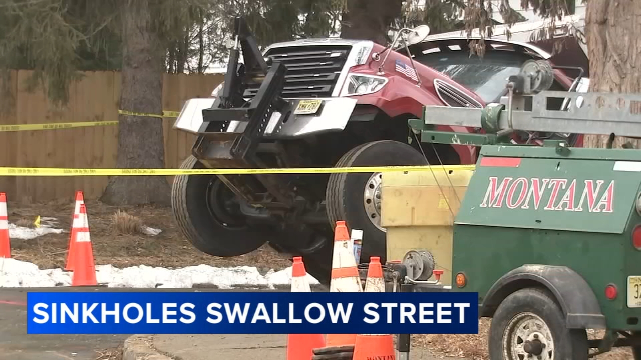 More than 100 New Jersey homes impacted by sinkhole nightmare