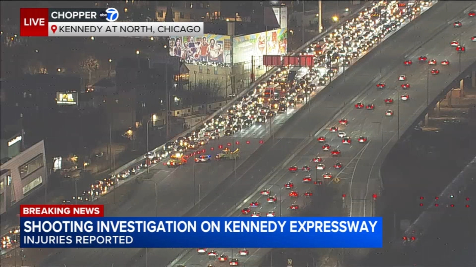 Injuries reported in shooting on I-90 expressway in Chicago, southbound lanes closed, ISP says