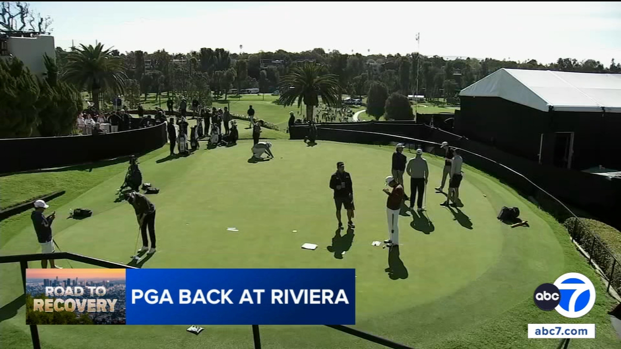 Palisades Fire victims say PGA Tour's return to Riviera Country Club offers glimmer of hope