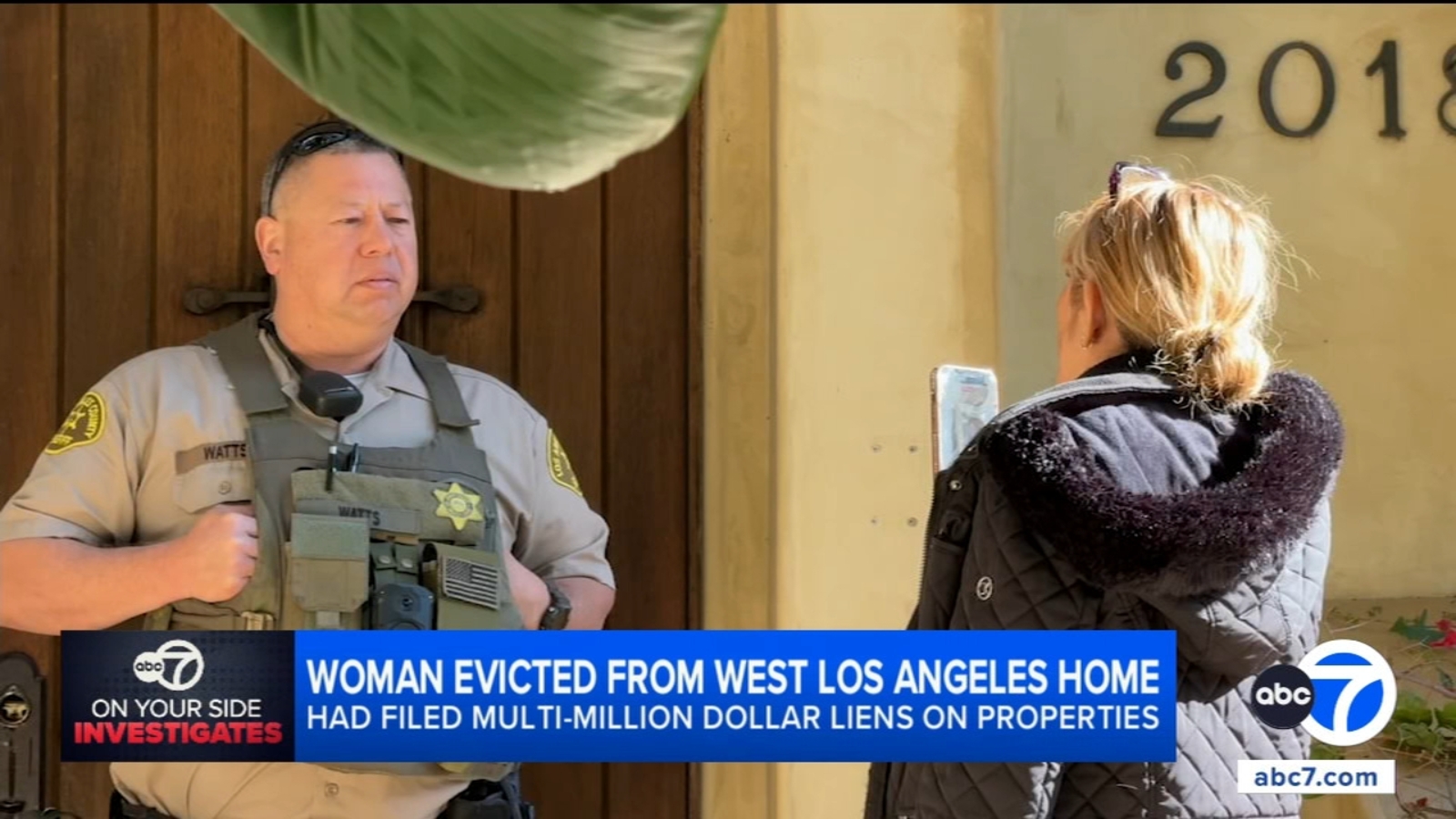 Deputies evict Beverly Hills businesswoman accused of wrongfully placing massive liens on homes