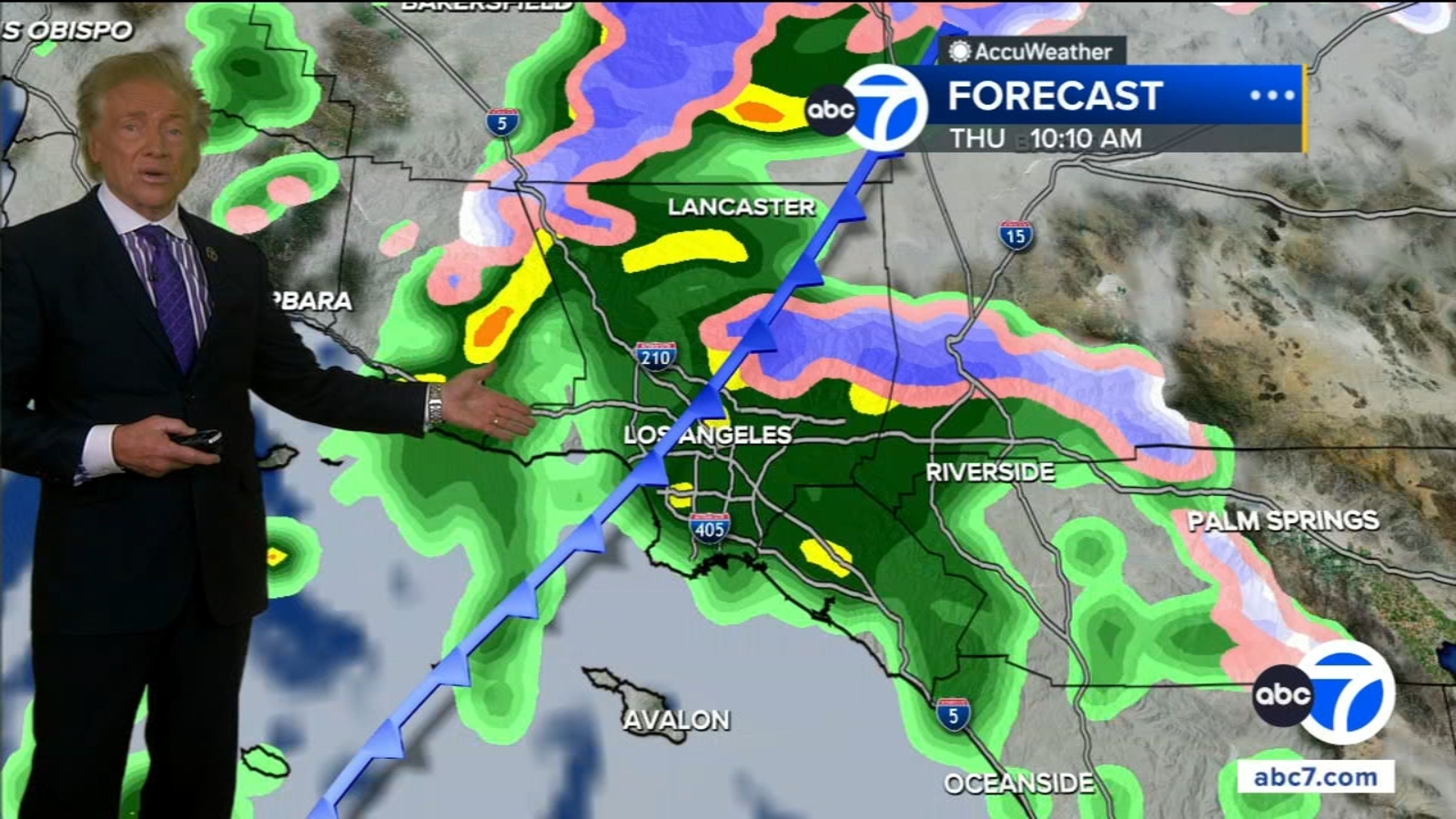 Storm timeline: SoCal to get more rain Thursday as third storm moves ...