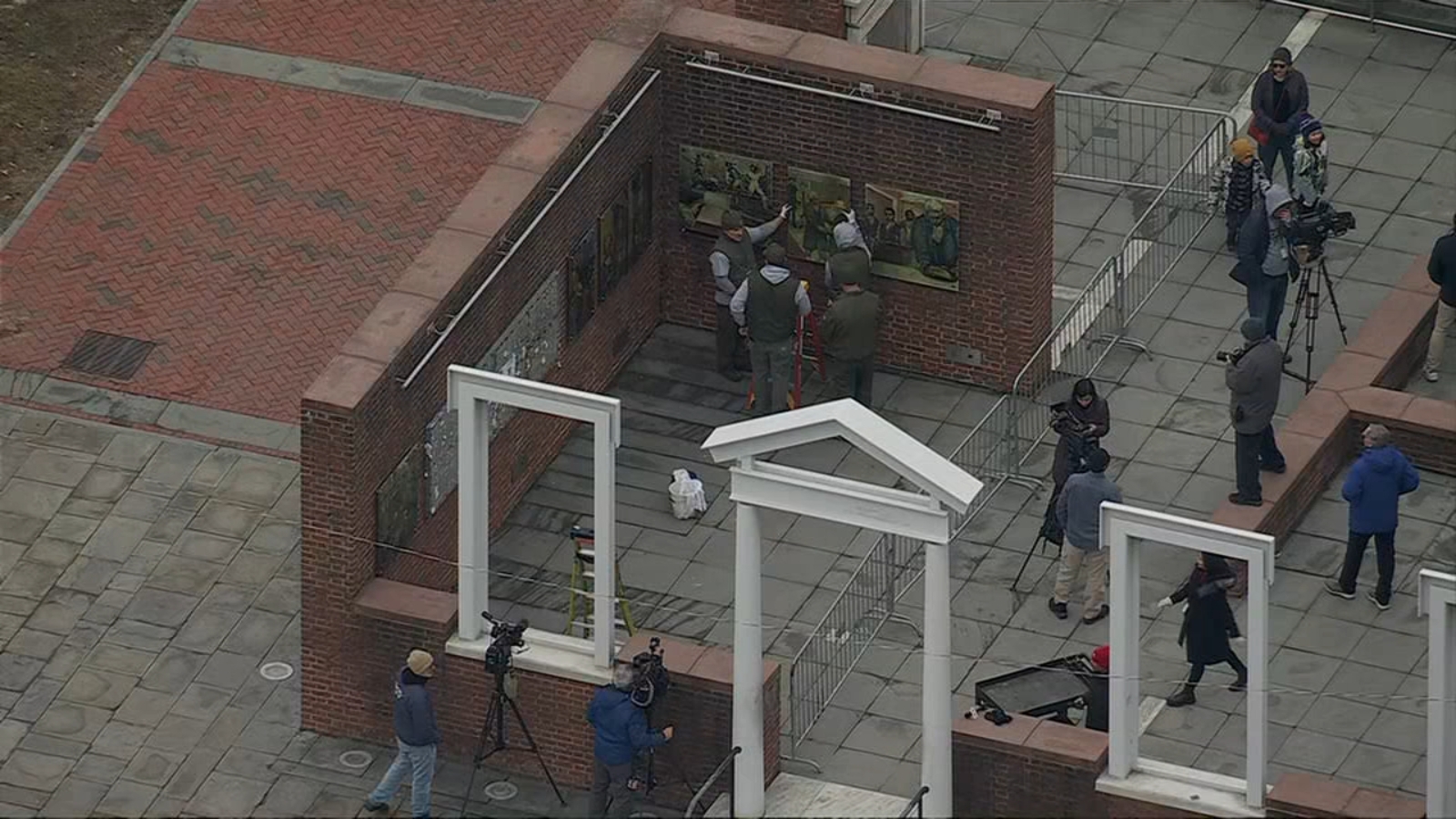 Slavery displays are being restored at President's House site on Philadelphia's Independence Mall