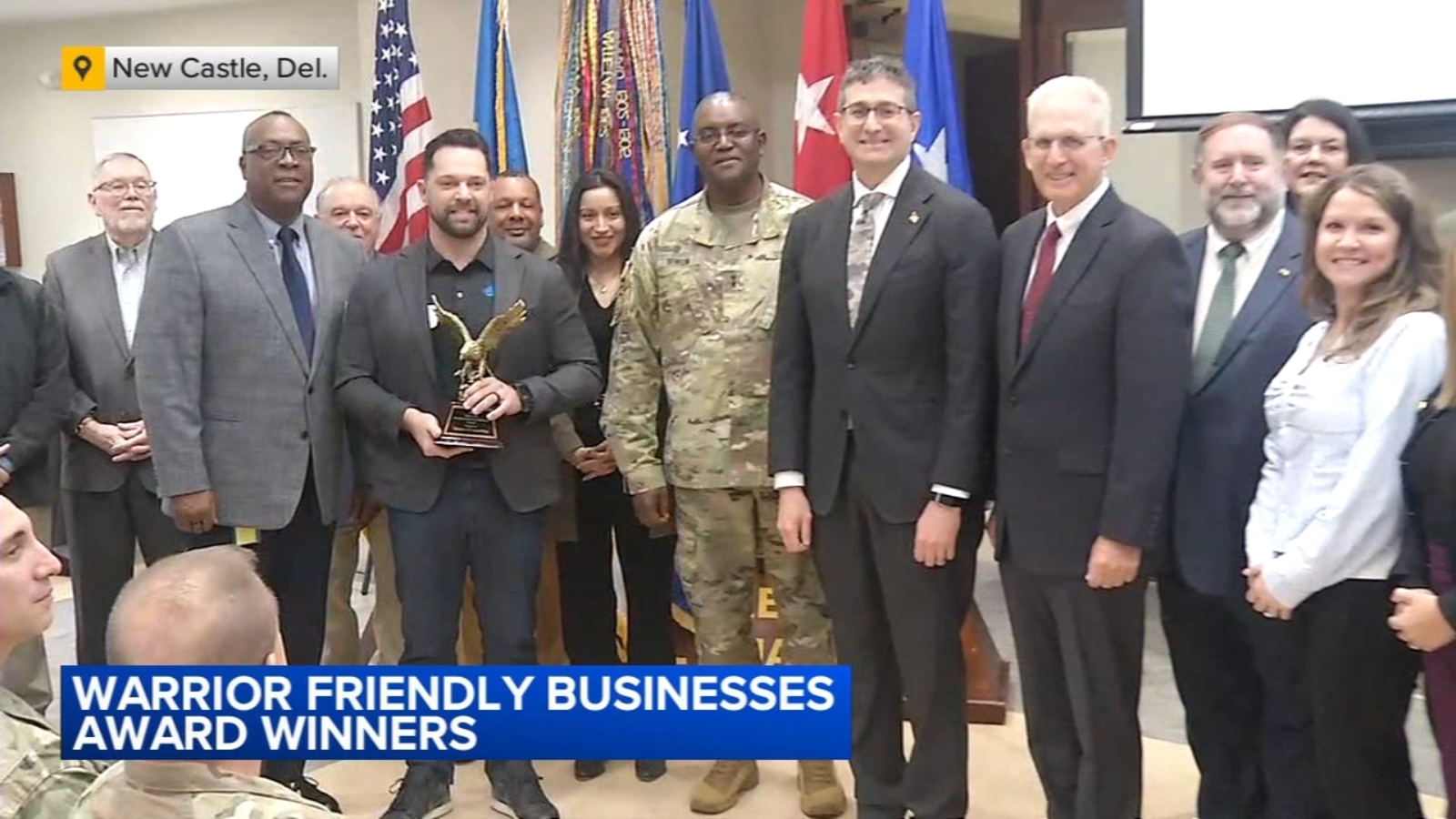 Companies recognized for supporting miliary community at Warrior Friendly Businesses Awards