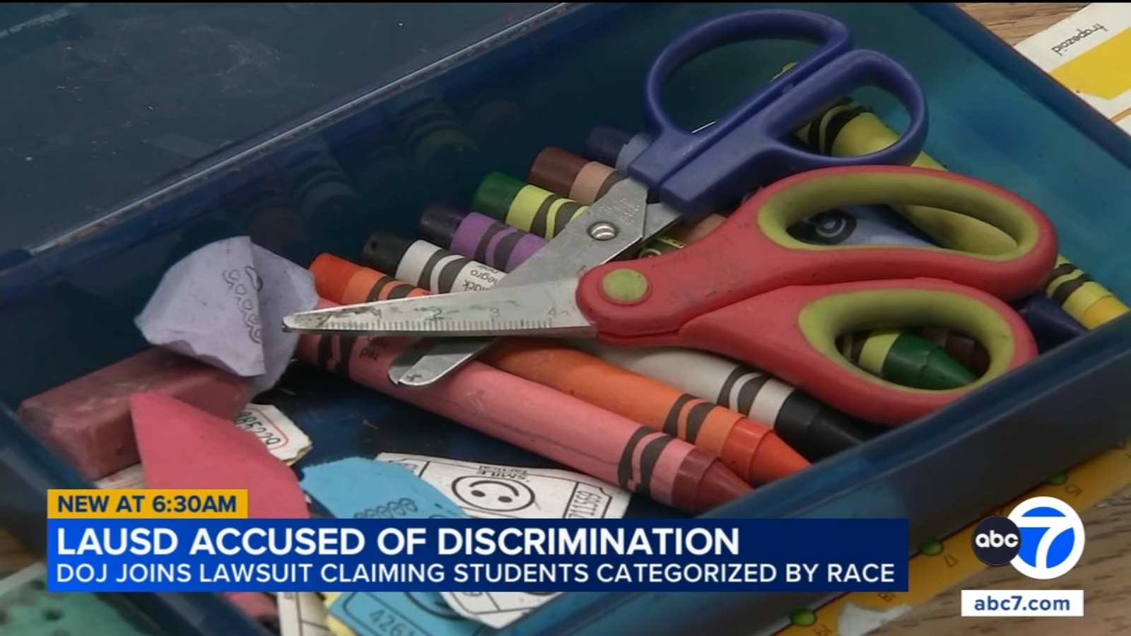 DOJ joins federal lawsuit alleging Los Angeles school policy discriminates against white students