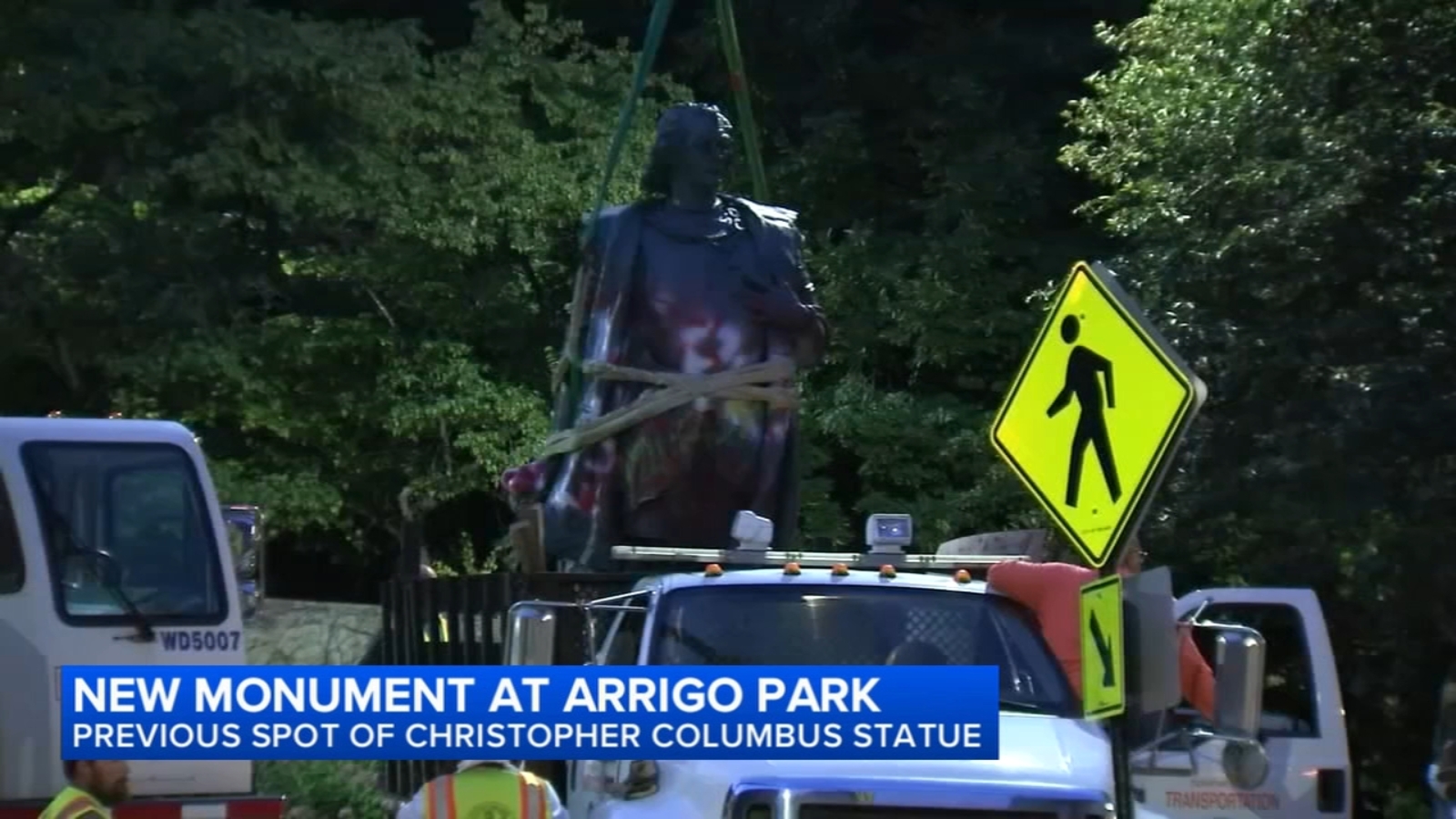 Mother Frances Xavier Cabrini monument to replace Christopher Columbus statue in Little Italy
