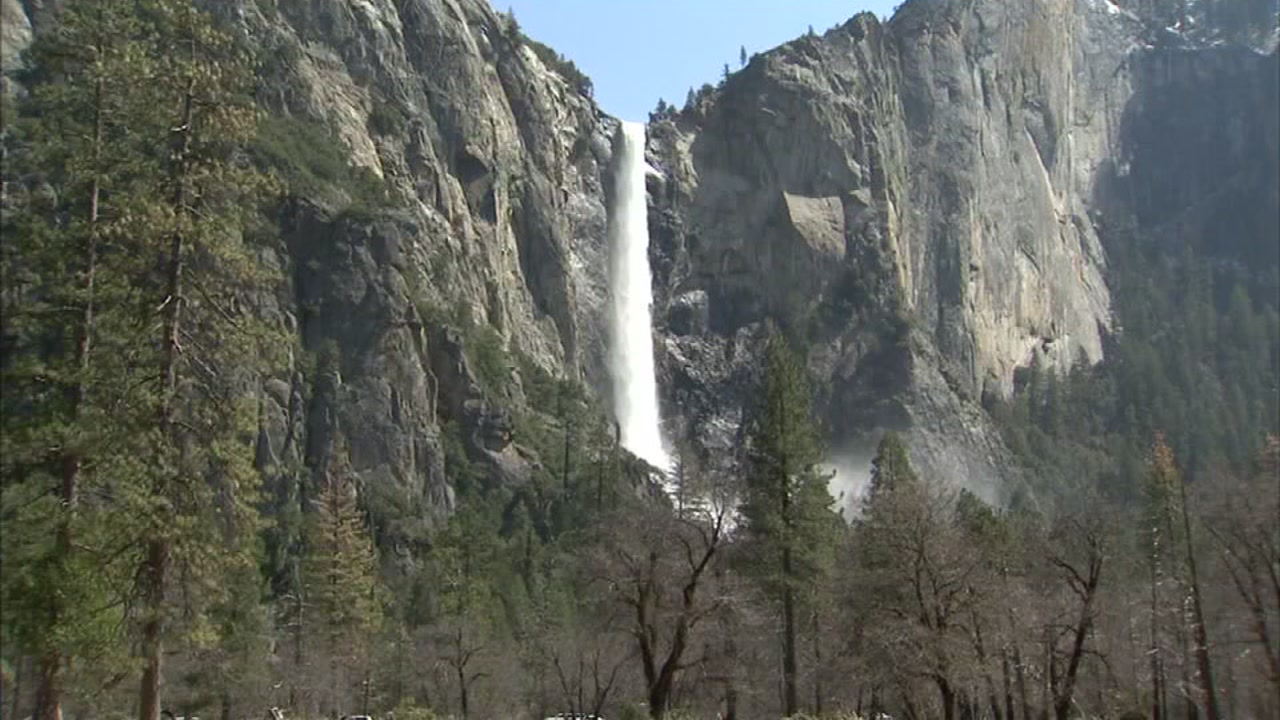 Record winter has Yosemite waterfalls roaring in time for spring break