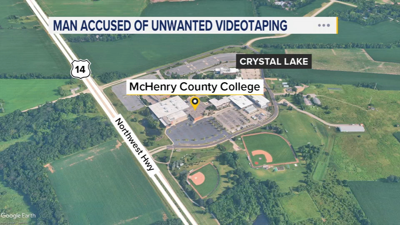 Man accused of secretly recording people at McHenry County College