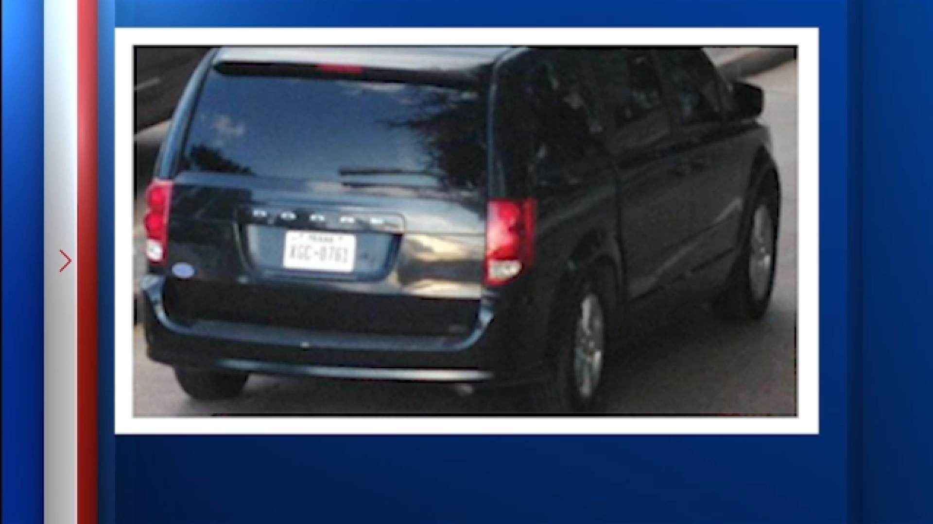 HPD says the suspect fled the scene in a black van.