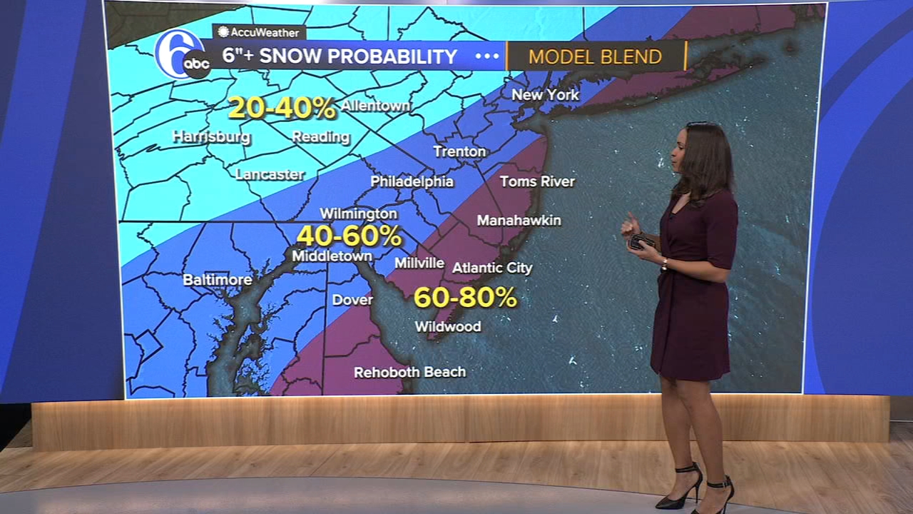 Heavy snow expected this weekend for Philadelphia region; possible blizzard conditions for some