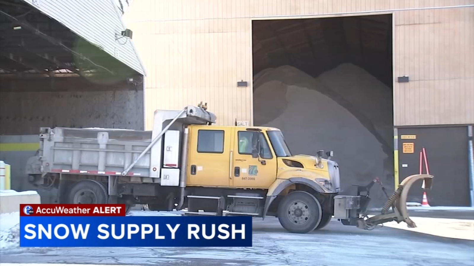 South Jersey residents scramble for salt as another storm approaches