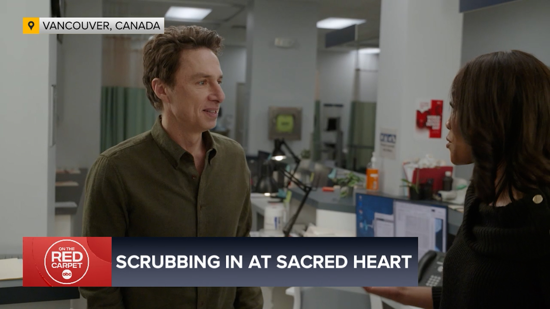 'Scrubs' set visit: What it's like to be on set with Zach Braff, Donald Faison, Sarah Chalke