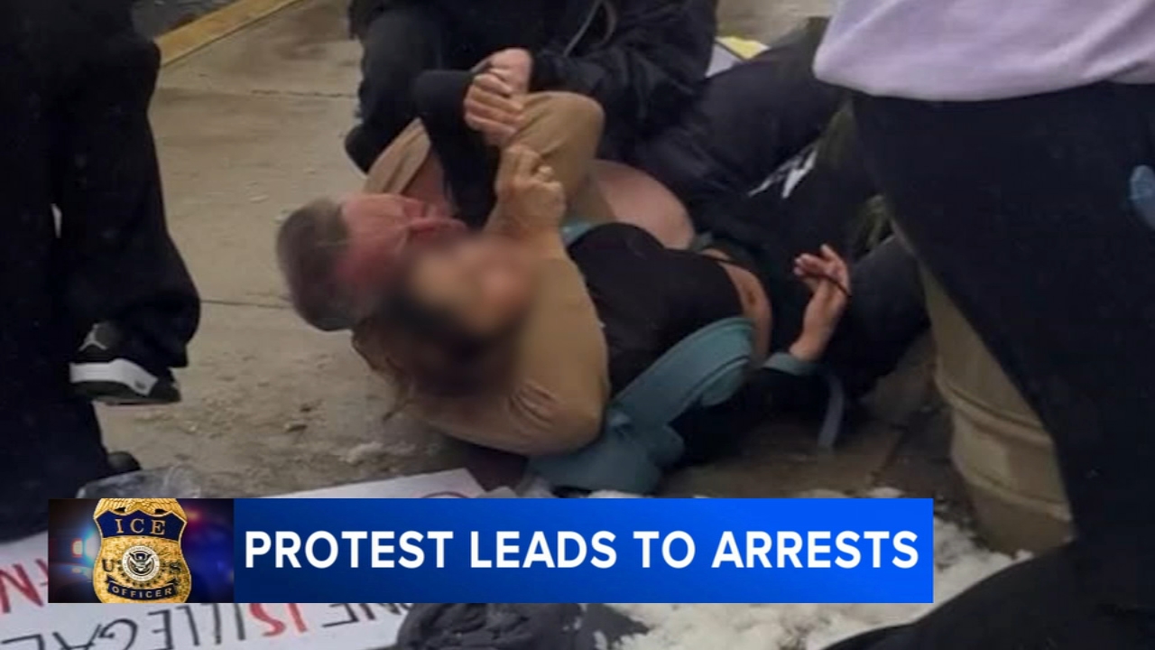 Student walkout ends in arrests after confrontation with police