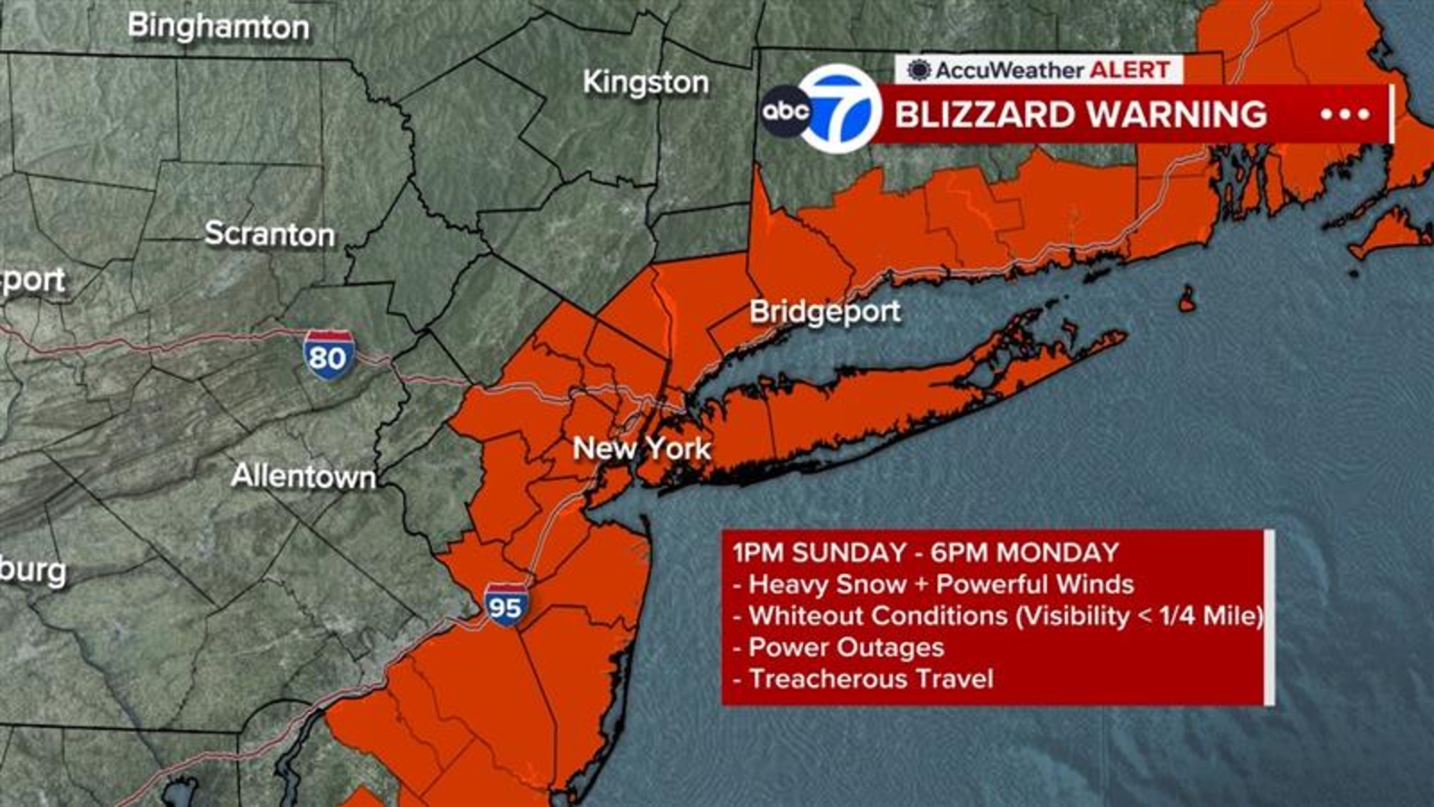 Blizzard Warning expands to more counties as winter storm threat grows ...