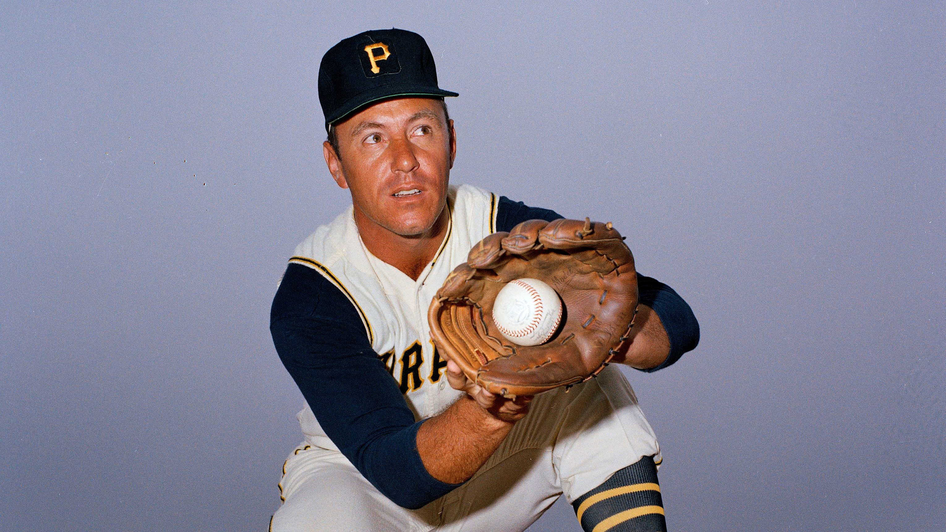 FILE - Pittsburgh Pirates infielder Bill Mazeroski is pictured in 1967.