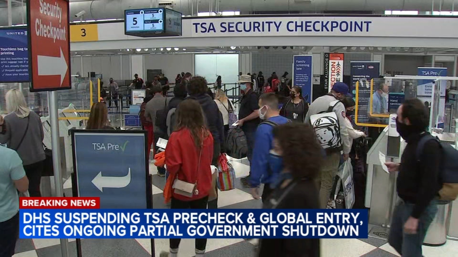 TSA PreCheck remains open at Chicago O'Hare airport amid DHS' suspension announcement