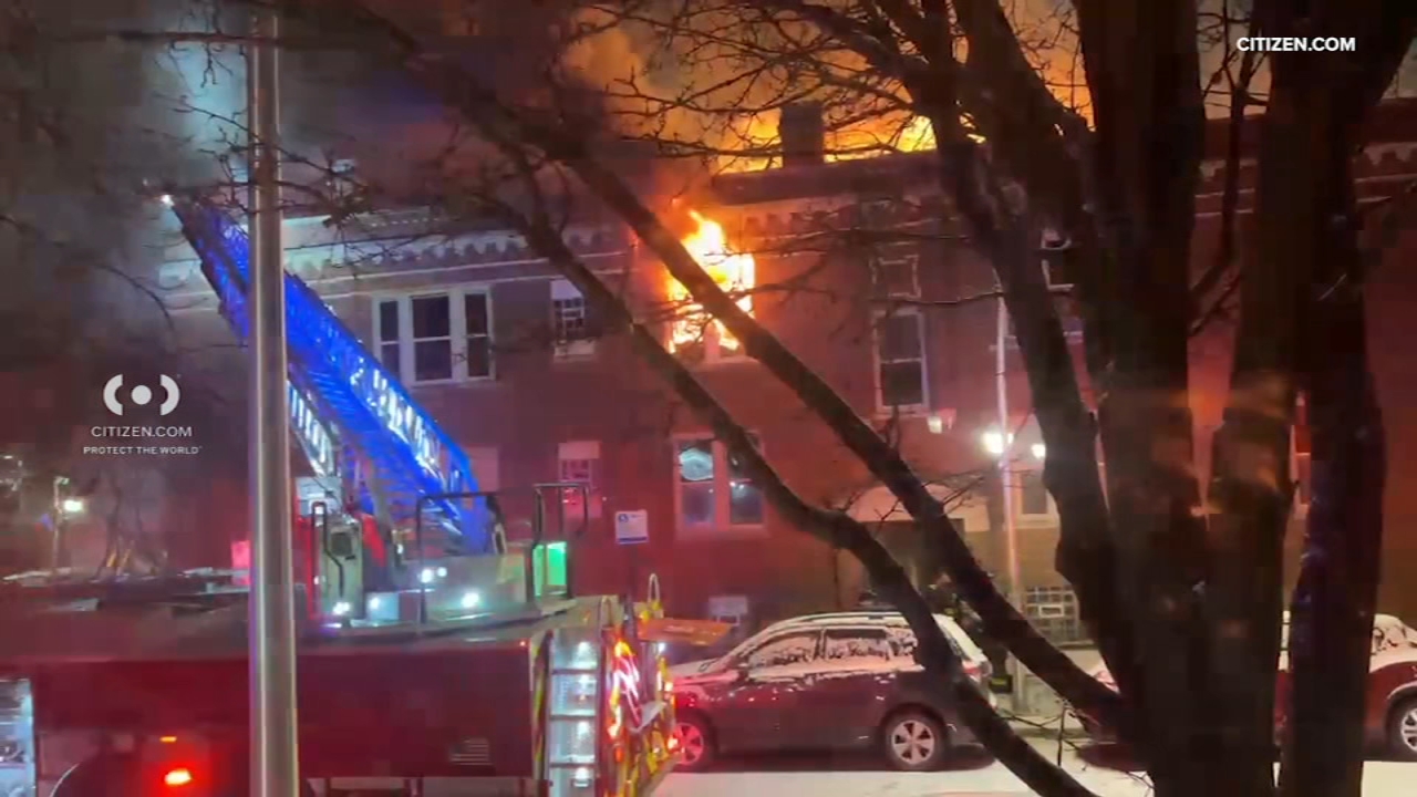 Children among displaced in Logan Square building fire, Chicago police say