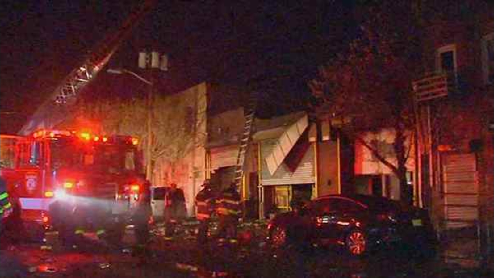 5alarm Passaic fire displaces 20 families; 2 firefighters hurt ABC7