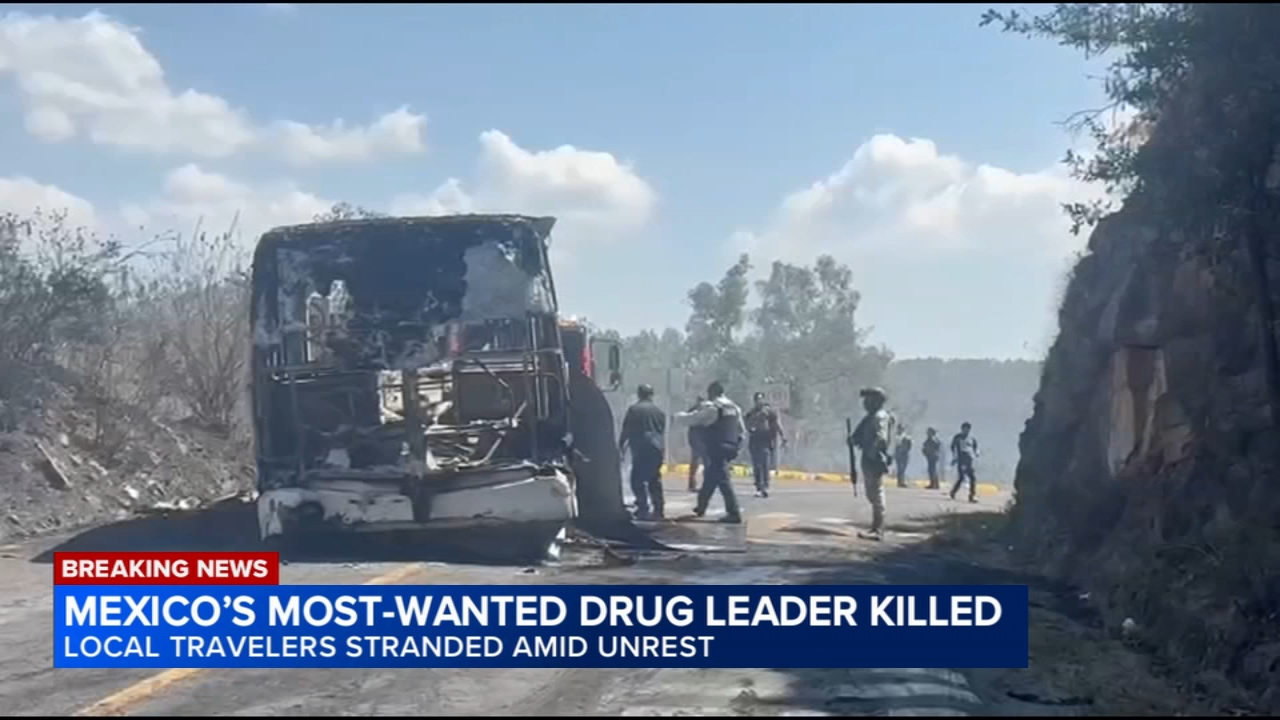 Local travelers in Mexico amid unrest, most-wanted cartel boss killed